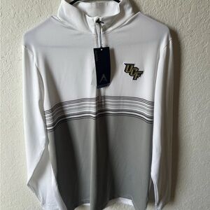 Men’s Small UCF Knights ANTIGUA Pace 1/4 Zip Performance Pullover NWT $90 Retail